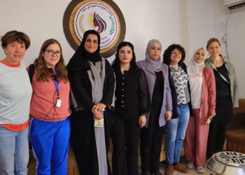 وفد أوروبي يزور مجلس تجمع نساء زنوبيا.