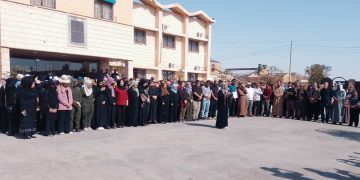 بيان من أجل استهداف منطقة الأشرفية والشيخ مقصود في محافظة حلب .